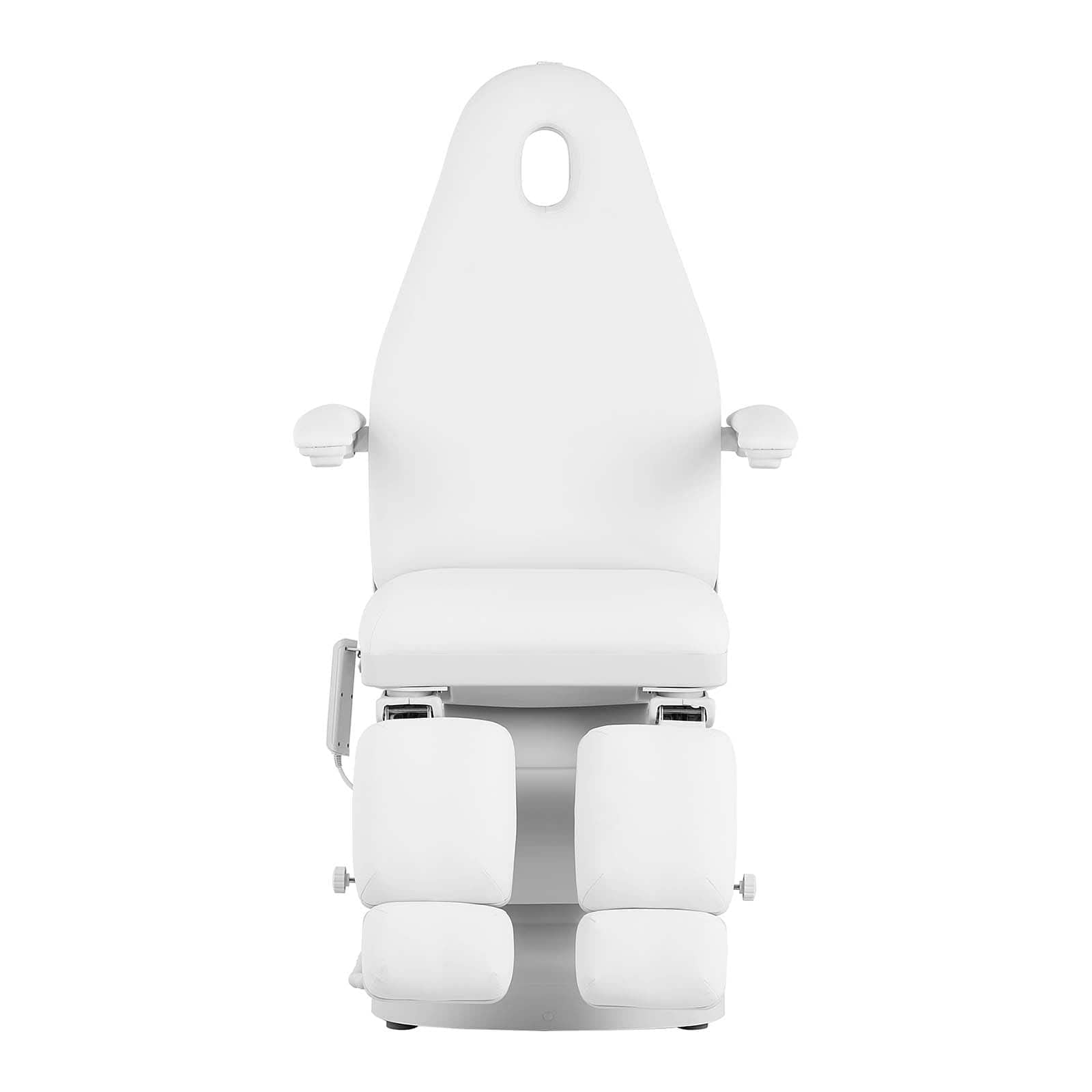 Physa Vicenza White Fußpflegestuhl 200 kg weiß Kosmetikstuhl Pediküre Stuhl Podologiestuhl