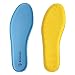 Knixmax Plantillas Memory Foam para Zapatos de Mujer y Hombre, Plantillas Confort Amortiguadoras Cómodas y Flexibles para Trabajo, Deportes, Caminar, Senderismo, EU39 Azul