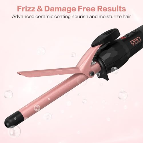 DAN-Technology-Curling-Wand-Curling-Tongs-Dual-Voltage-Hair-Curling-Wand-Ceramic-for-Wave-Curls-Hair-Styling-Tool-with-Adjustable-Temperature-Hair-Curler-with-Glove-Rose-Gold-16mm58-inch