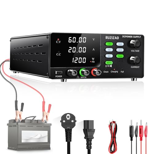 Fuente de Alimentación Regulable 60V 20A 1200W,Alta Potencia Labo...