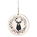 Produktbild Bangle009 Frohe Weihnachten Holz Elch Druck Anhänger Scheibe Handwerk mit Seil Weihnachtsbaum Festival Tür Wand hängende Ornamente