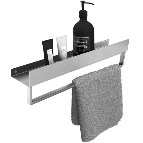 Rea Mensola Doccia SF01 45cm steel brush Organizer Portaoggetti in