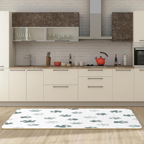 Alfombrillas de cocina antideslizantes para pasillo y cuarto de lavado 3