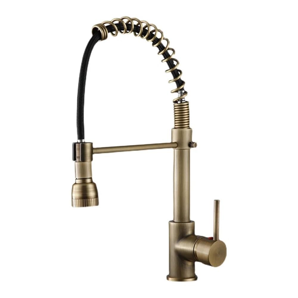 Robinet de cuisine pour évier chaud et froid style maison de campagne