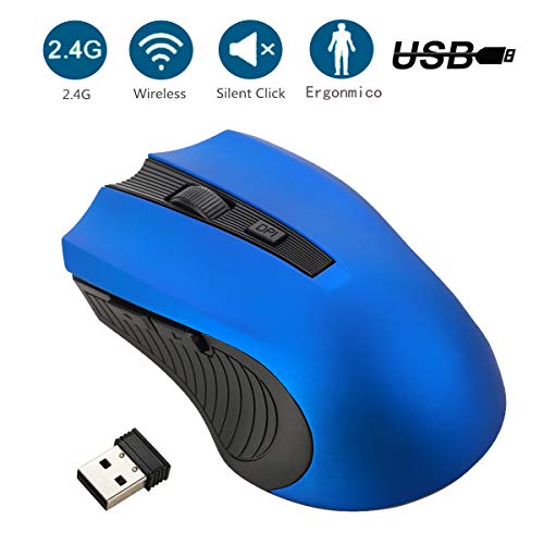 GeekerChip Ratón Inalámbrico,Portátil 2.4G Mouse