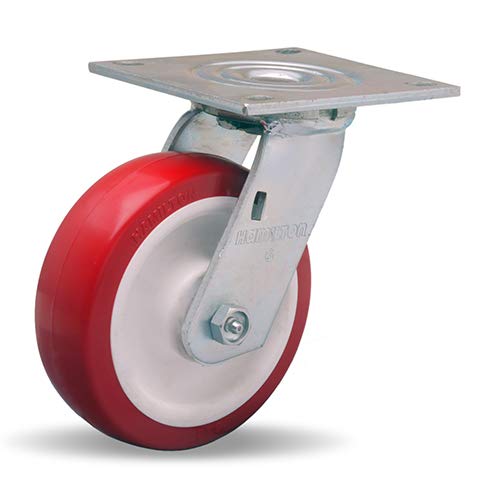6" Hamilton Medium Service Swivel Caster Poly-Tech® Wheel