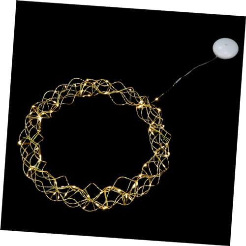 GLEAVI 1pc Unique Xmas Lights Decor Creative Led Christmas Scene Lamp for Home Window Party Decoration Battery Operated Decorative Festival Lighting for Holiday Celebrations