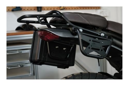 Sac de selle lat&eacute;ral pour Speed 400, le support de bagage pr&ecirc;t pour l'aventure