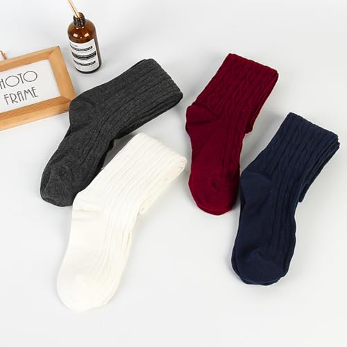 Image of Women's Thigh High Lace Boot Socks - Knee High Warmer With Lace Trim Long Stocking for Cosplay