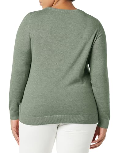 Image of Amazon Essentials Women's Long-Sleeve Lightweight Crewneck Sweater, Flattering (Available in Plus Size)