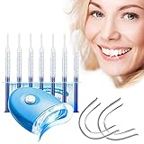 gel blanqueador dental whiteness ✅【DIENTES HERMOSOS A LARGO PLAZO】 El blanqueador de dientes de alta resistencia, comenzará a marcar la diferencia en tan solo unos minutos. Use la tabla de blanqueamiento dental incluida en el paquete para comparar el color del diente, de manera que pueda registrar y observar claramente los cambios en el color del diente.