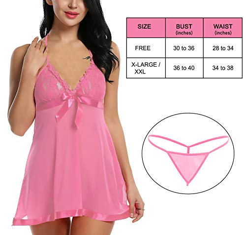 Image of Xs and Os Women's Blended Solid Midi Babydoll