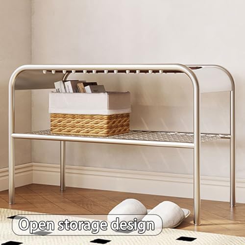 Banc de rangement multifonctionnel pour chaussures spécial petits espaces