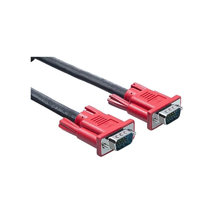 Buy DTECH VGA to VGA Cable 3m with Dual Ferrite Cores Standard 15 Pin Male to Male Wire Full HD