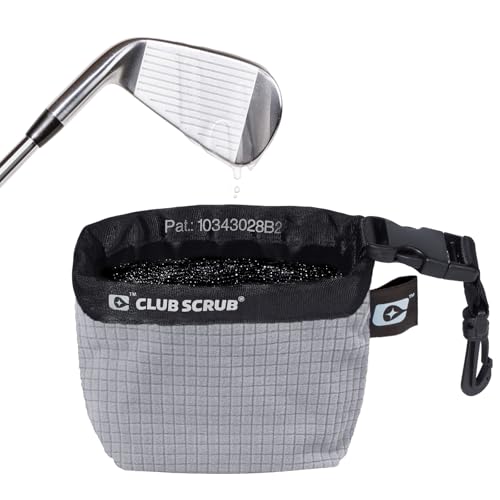 Club Scrub Golf Club and Golf Ball Cleaning Bag, Waterproof