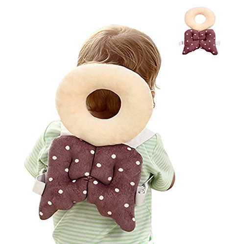 Futaba Drop Resistance Head Protection O-Shaped Baby Pillow - Brown