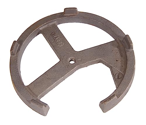 Image of B&P Lamp 9 1 /2 Inch Diameter 5 Pound Cast Iron Loader for Floor Lamp Bases Counterweight