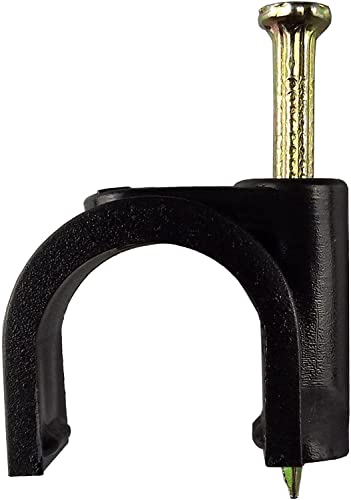 PC Industries Hozelock Compatible Wall Clips, 13mm, Standard Irrigation Pipe