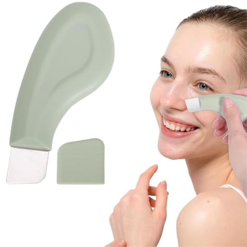 XENQITO 1 Pcs Tire Comedon Point Noir,Grattoirs pour la Peau,Outil pour Eliminer les Points Noirs pour le Visage,Outil de Nettoyage en Profondeur du Visage pour la Peau et le Nez pour Femmes et Hommes