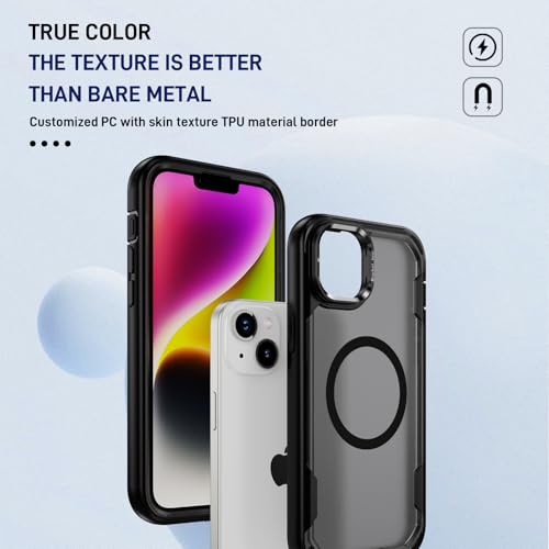 Coque iPhone 14/13 Asuwish protection intégrale Noir HY3FCXZJ