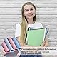 10 Stück A4 Sliding Bar Binder, Kunststoff A4 Sliding Bar Binder, Ordnerschieber, A4 Kunststoff Bericht Abdeckungen, Klemmschienen A4,Schiebebinder A4, Sliding Bar Bindern, Rosa und Blau