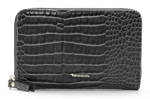 Tamaris Celes Zip Around Wallet Grey grand portefeuille gris zippé idéal pour le sac à main