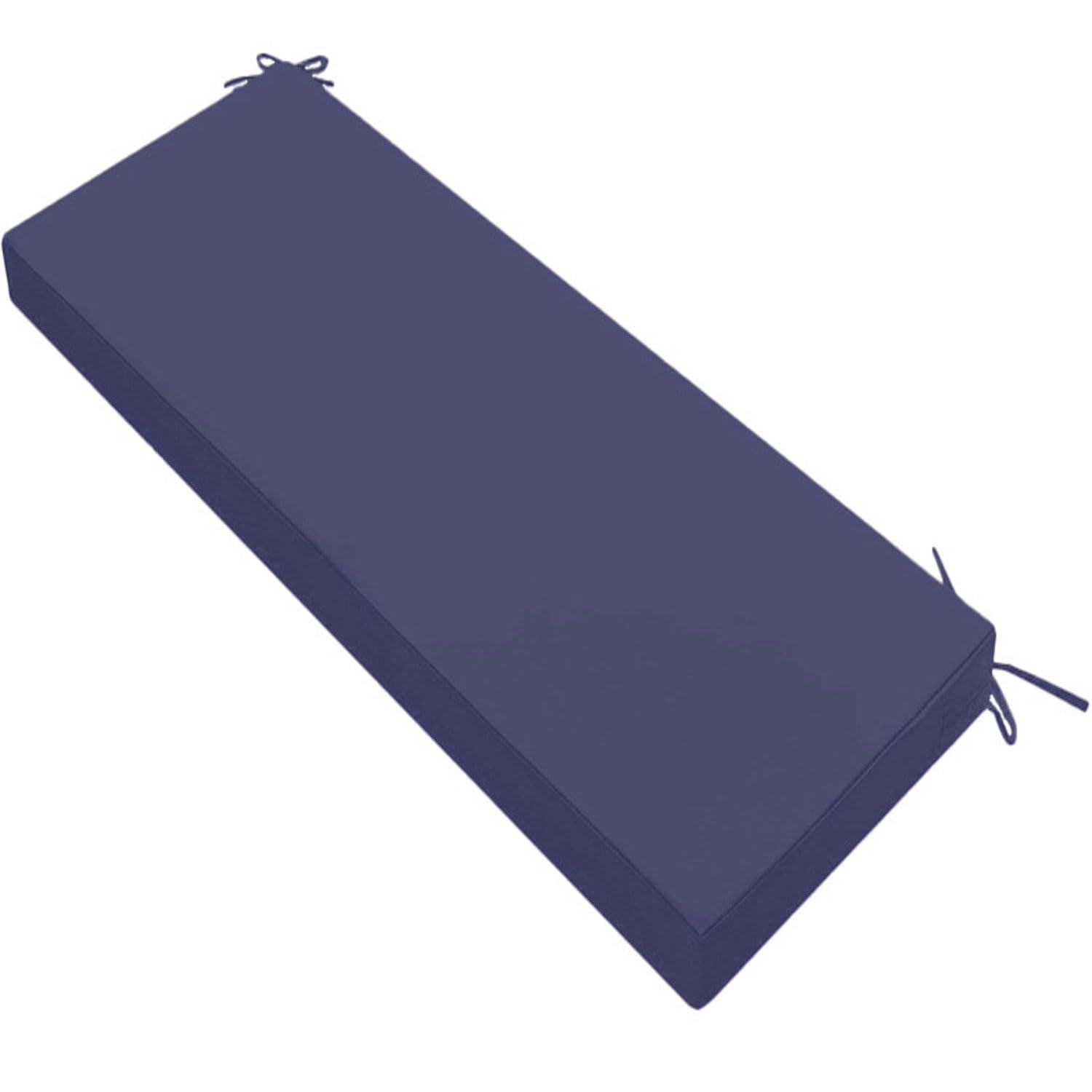 Coussin de banc qui ne glisse pas avec attaches solides pour extérieur