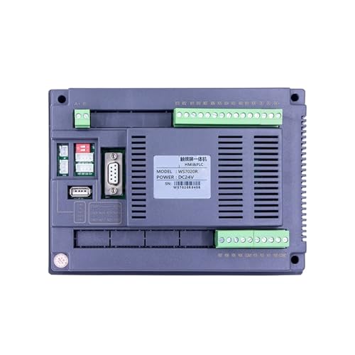 Image of 7 inch HMI All in One Touch Screen with Integrated Panel 0-10V 4-20MA Analog MODBUS Relay&Transistor Output(WS7048 Relay)