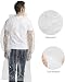 Desechable Chubasquero, NALCY Poncho de Lluvia Desechable,Transparente Lluvia Capa Desechables, para Festivales,...