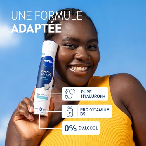 Nivea d√©odorant spray anti transpirant derma control defend 200ml - vue 5