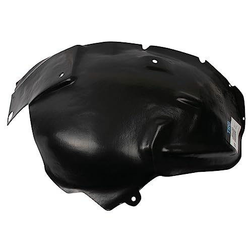 Image of TRQ Front Driver and Passenger Side Forward Inner Fender Liner Set Compatible with 2005-2009 Ford Mustang GT
