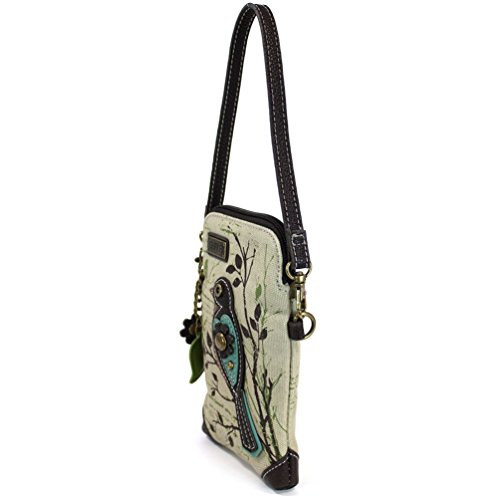 Chala CHL-CELLCRSBDY-BIRDSAND - 2 Canvas Cell Phone Crossbody Purse thumb #2