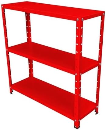 Estante de Aço 3 Prateleiras 30kg por Prateleira – Organizador pa...