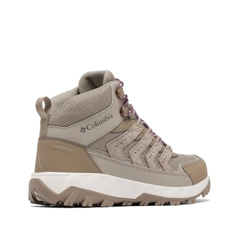 Columbia Women's Strata Trail Wp Mid Rise Trekking and Hiking Boots, Kettle Blush Rose, 42 EU