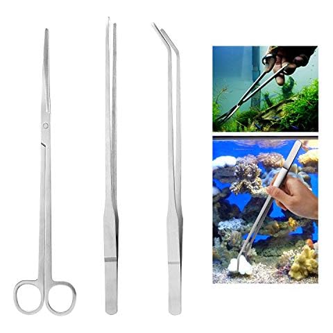 Conjunto de herramientas Czemo para acuario de acero inoxidable Cover