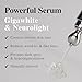 BARULAB Galvanic Dark Spot Serum Auto Depuffing Lifting Eye Cream - Deeply Penetrates Corrects Uneven Skin Tone Hyperpigmentation Dark Circles Fine Lines Wrinkles Puffiness Korean Skincare