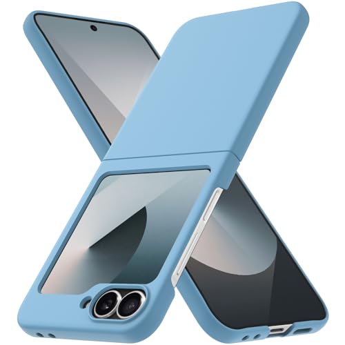 YUSHILANBO �P�[�X �Ή� Galaxy Z Flip6 �p�� �P�[�X ���^ �l�C �y�� ���΂ݖh�~ Z Flip 6�J�o�[ �Ռ��z�� PC�f�� �V���v�� �n�[�h �T���X�� �����Y�ی� �Ռ��z�� �ϋv �l�C �g�уJ�o�[ �� -15-ZFLIP6-0