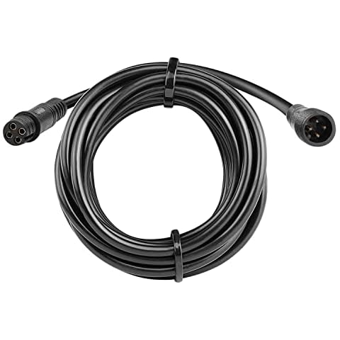 SWATOW 4x4 4 Pin Extension Cable Wire, Rock Lights Extension Cable Cord Wire 9.8FT for Wheel Well Lights Connection RGB Rock Lights Cord 4/6/8/12 Pods Extension Wire Cover