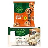 bibigo 肉汁マンドゥ・旨辛コチュジャンのビビンバキンパセット 餃子 小籠包 海苔巻き のり巻き ギョーザ