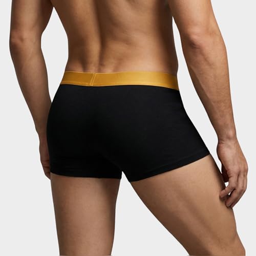 Image of Levi's Cotton Elite Trunk | Premium Men's Trunk Underwear | 4-Way Stretch | Outer Elastic Waistband | H-Pocket | Style 072 | Pack of 1