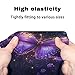 Cugasmaru Purple Walker Seat Covers for Ladies Butterfly Rollator Walker Accessories for Seniors Washable Universal Rollator Walker Seat and Backrest Covers