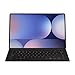 Samsung Galaxy Official AI Book Cover Keyboard Slim for Galaxy Tab S10 Ultra, S9 Ultra, Black