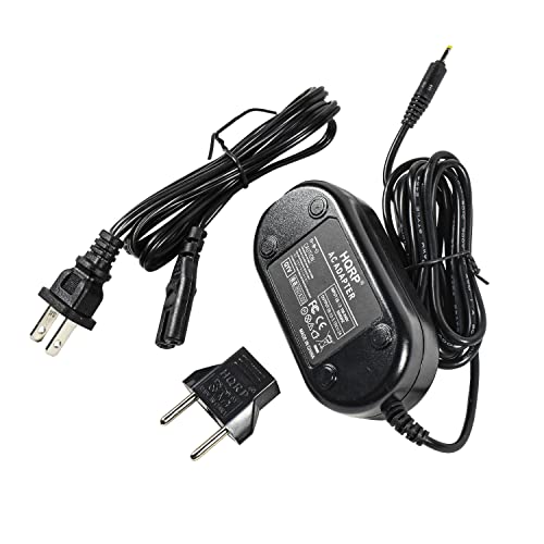 Adaptador de corriente AC HQRP compatible con cámaras Fujifilm FinePix miniatura 7