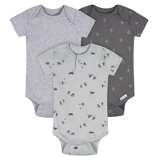 Image of Gerber Baby 9-piece Baby Gift Set for Newborn Boys & Girls - Premium Cotton Baby Essentials Layette Set