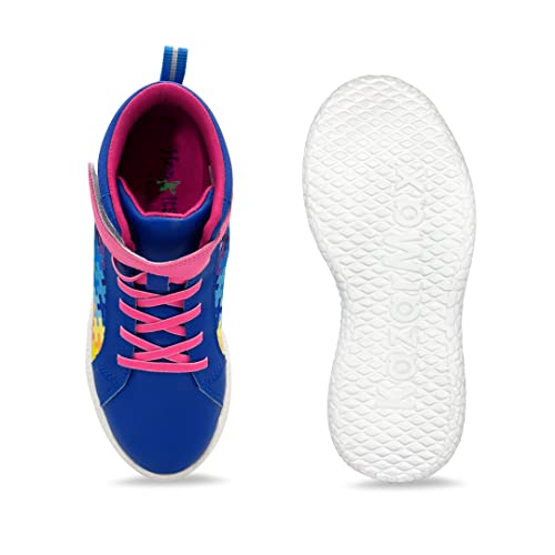 Image of KazarMax Hopits Kids Boys and Girls Ankle Length | High Top | Slip-on Sneakers Shoes | Lightweight | Outdoor Shoes Collection