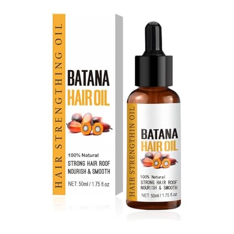 Batana Organic Natural Raw Hair Oil for Growth, Thickness, Scalp & Skin Care for Men & Women (50ml) Cover
