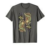 T-shirt motif dragon celtique nordique mythique viking tribal cadeau T-Shirt
