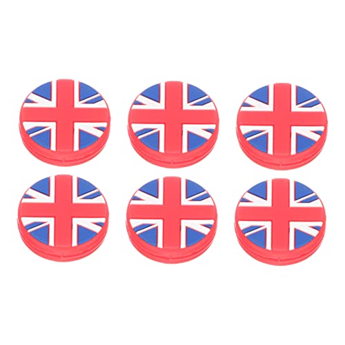 TOYANDONA Silicone Shocking Absorber for Tennis Racket 6pcs Set Easy Install Vibration Dampener