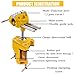MAXMAN Bench Vise 3 Inch, Heavy Duty Home Bench Clamp with 360° Swivel Base, Multi-Purpose Cast Steel Table Vise, Vise Clamps Fixed Tool for Woodworking, Metalworking, Cutting Conduit, Drilling