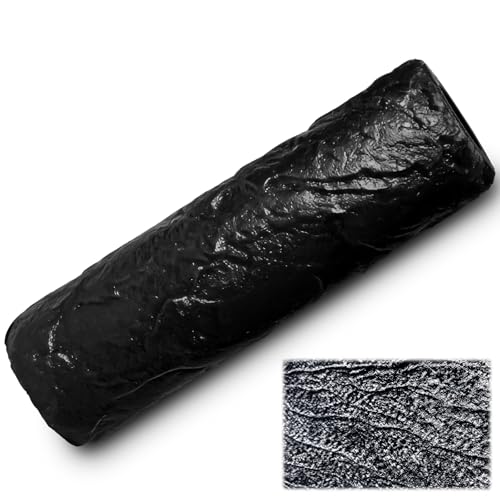 Ceenna Concrete Stamps Rollers Cover Stone Texture Roller Textured Paint Roller Cover for Patios Driveways Wall Walkways Concrete Flatwork Vertical Surface Countertop Overlay